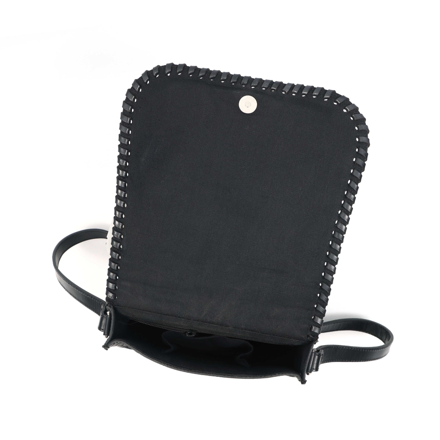 Hand-Carved Leather Sling Bag – Artisan Craftsmanship & Timeless Style. BG-1615 Pack of 25