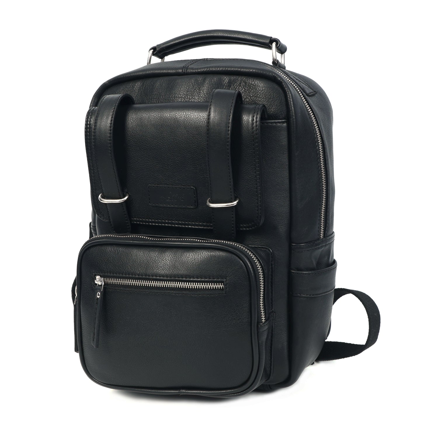 Compact & Stylish Leather Unisex Small Backpack – Perfect for Everyday Use. Art: BG-1610-S Pack of 25
