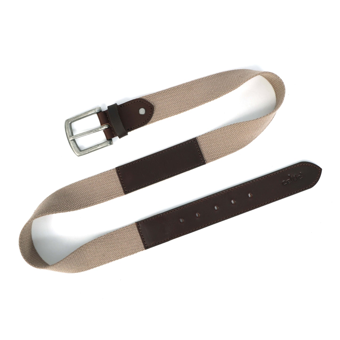 Premium Leather Belt with Webbing – 35mm Wide. LB-831 Pack of 50