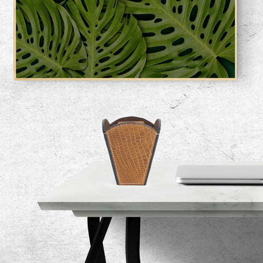 "Luxury Leather Pen Holder | Stylish Desk Organizer for Office & Home" Art:-LP-02 Pack of 25