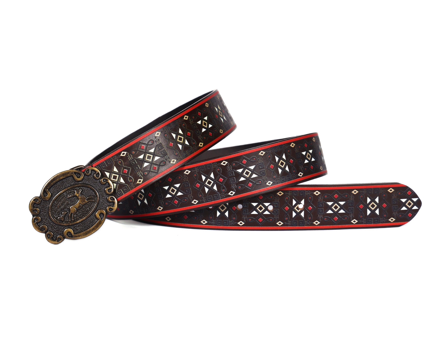 "Customized Chic: Elevate Your Look with Leather Printing Belts" Art: LB-818 Pack of 50