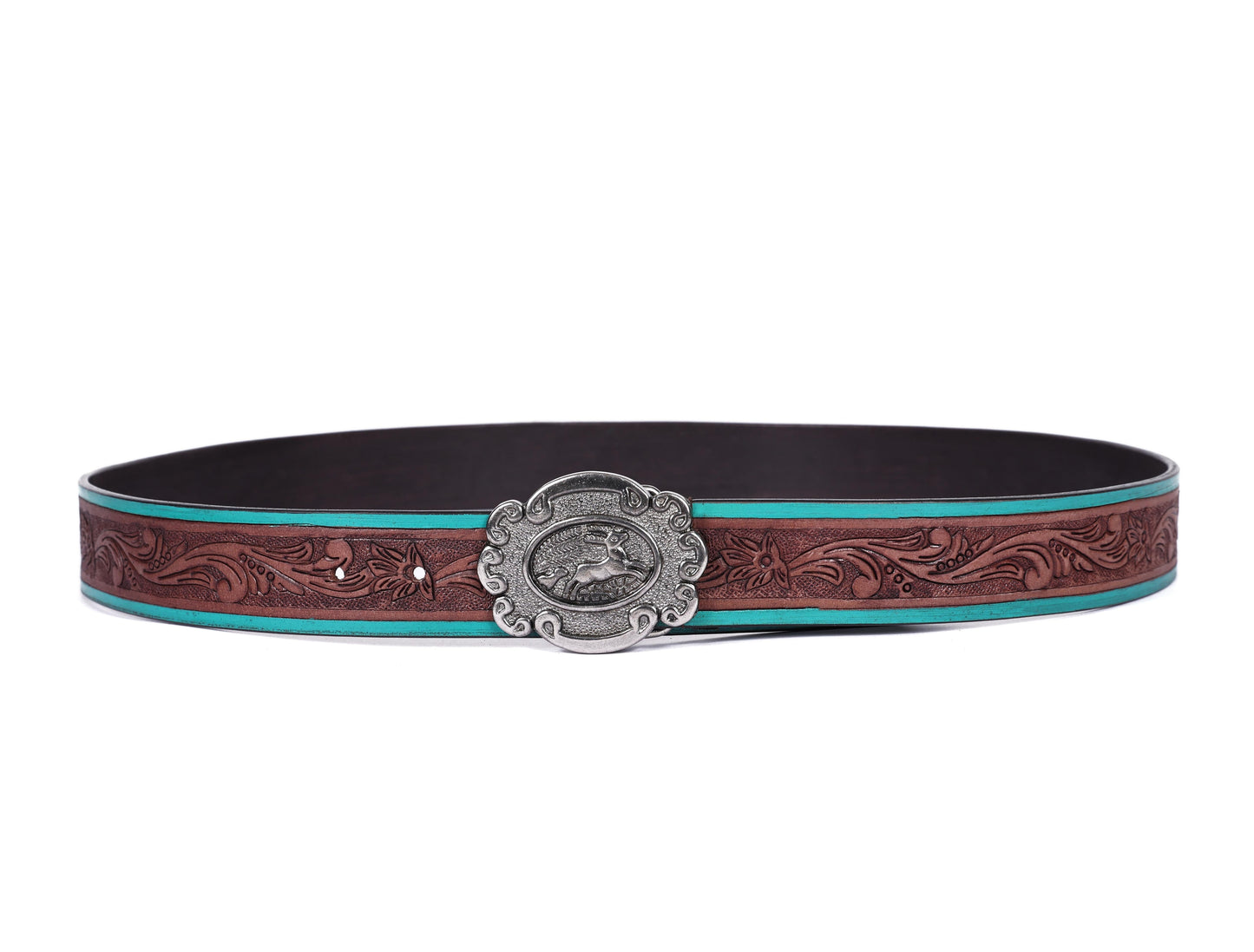 "Artisanal Flair: Hand-Carved Leather Belts Redefining Style" Art: LB-814 Pack of 50