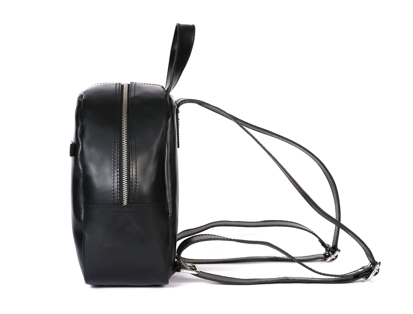 Stylish Small Leather Backpack: Durable & Chic Carryall, Art: BG-1575 Pack of 25