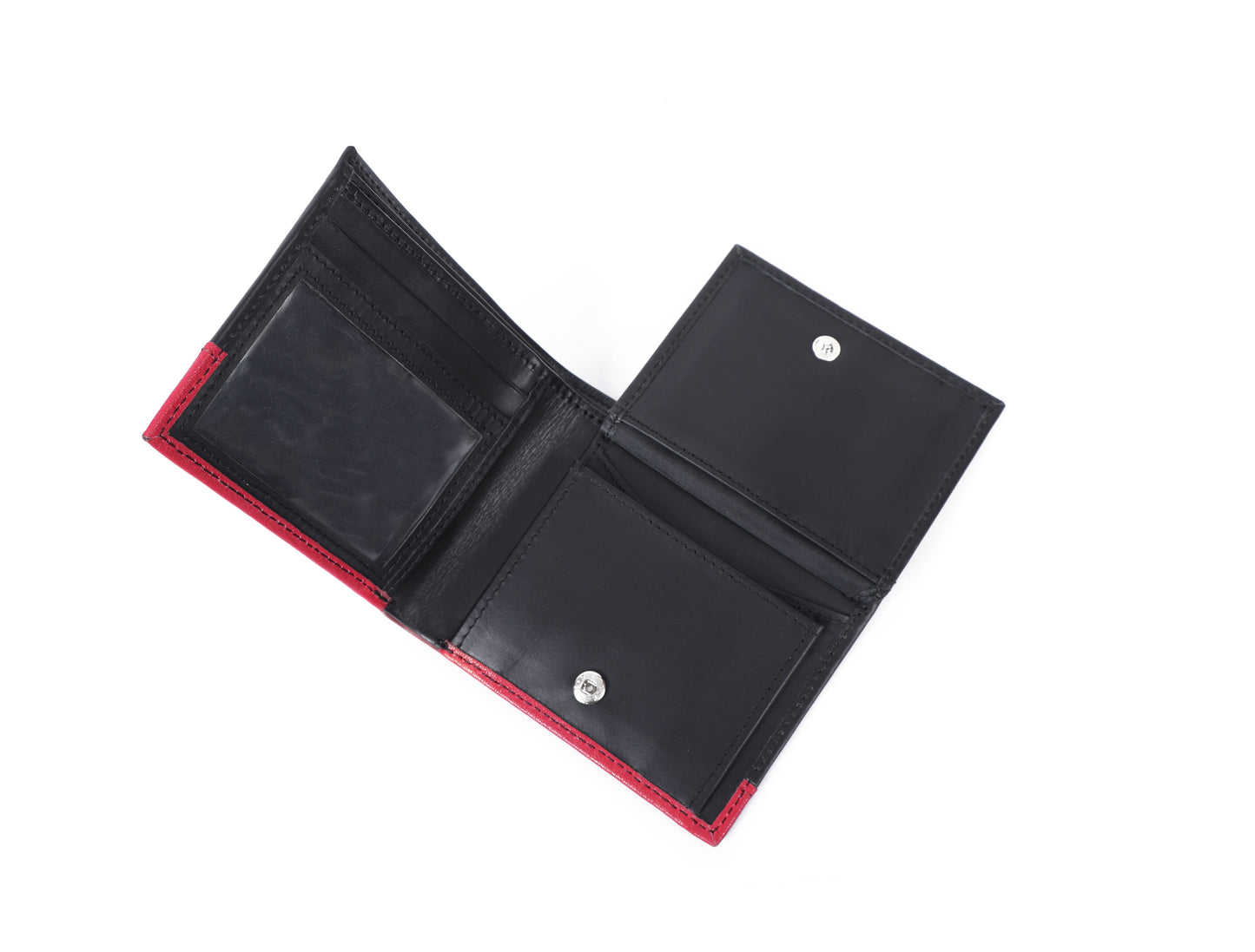 Designer Black Leather Wallet. Art:- LA-1400 Pack of 50