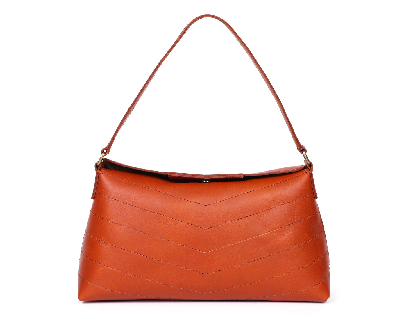 Exquisite Tan Leather Small Sling Bag, Art: BG-1742 Pack of 25