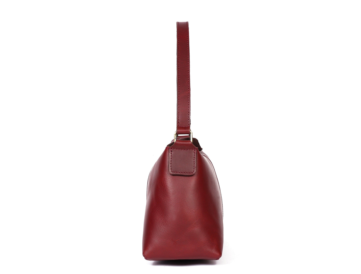 Exquisite Burgundy Leather Sling Bag, Art: BG-1744 Pack of 25