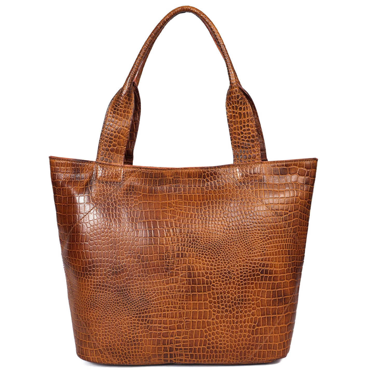 New celtic premium Elegance in Leather Tote Bag with Leather Accents. Art: BG-1387 Pack of 25