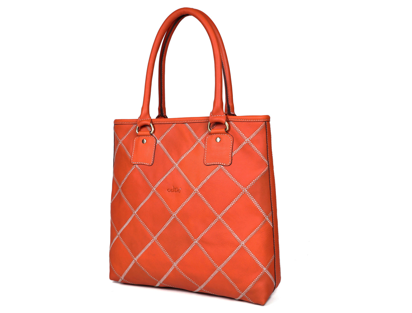 "Chic Comfort in Orange: Elevate Your Style with Our Durable and Spacious Tote Bag" Art: BG-1558-Z Pack of 25