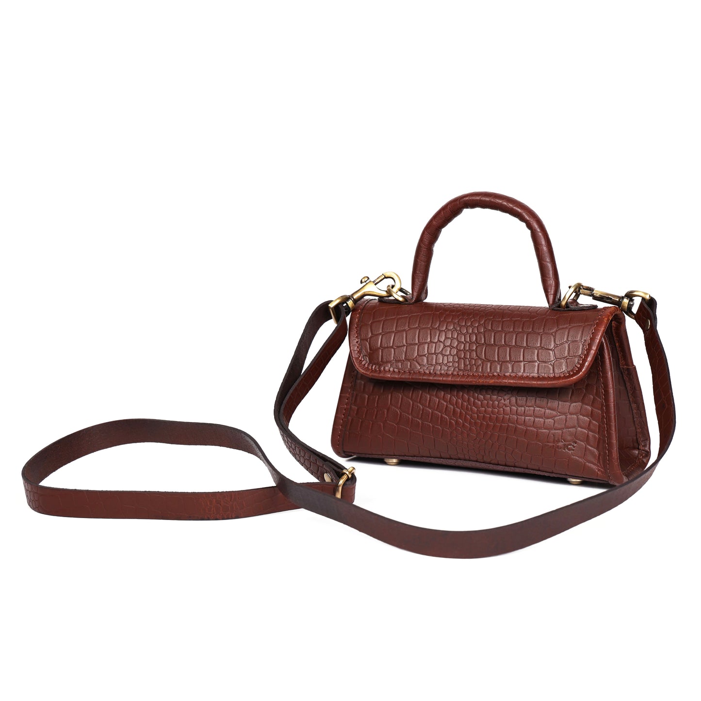 Pure leather sling bag for girls and women with fabulous finish, Art: BG-1567 Pack of 25