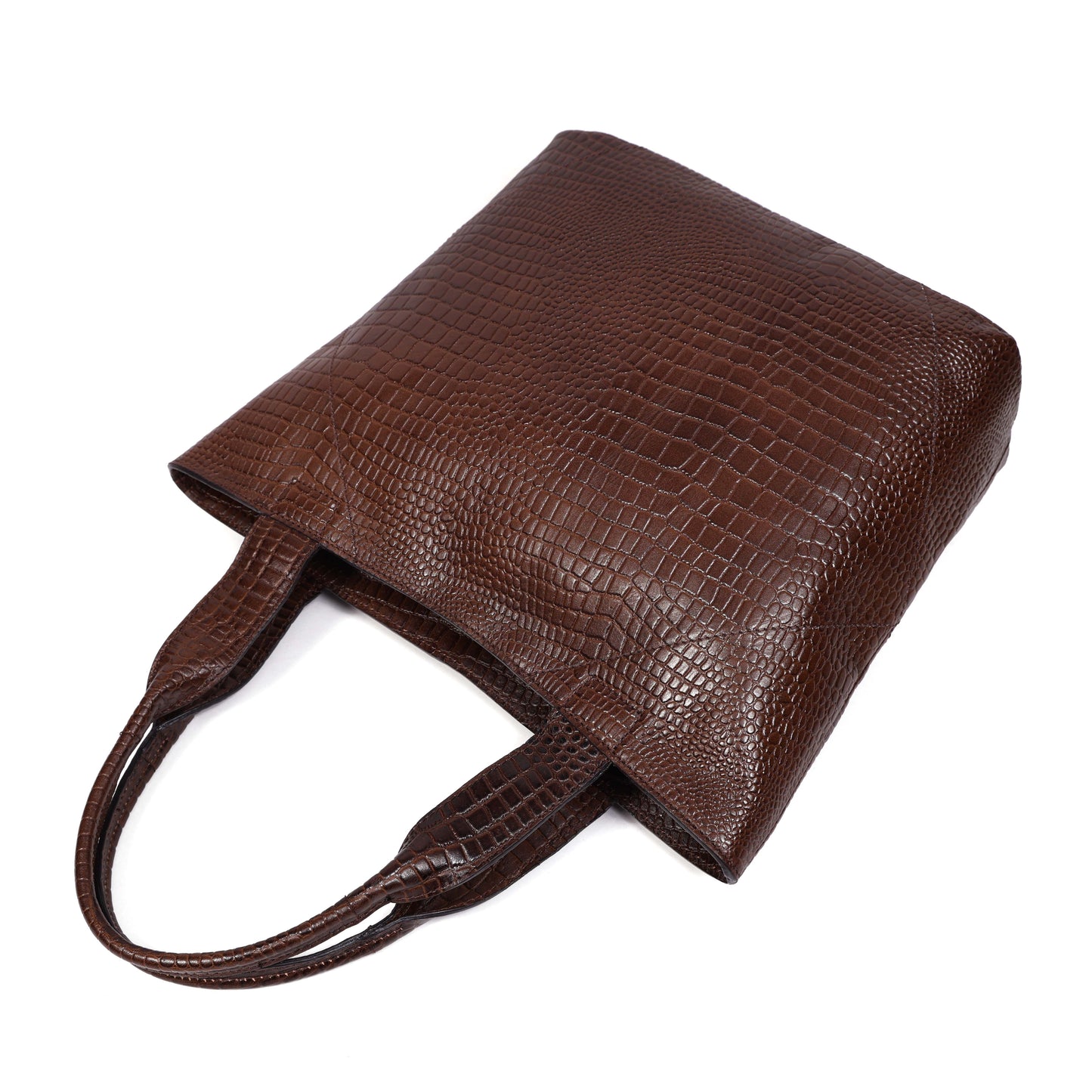 New celtic premium Elegance in Leather Tote Bag with Leather Accents. Art: BG-1387 Pack of 25