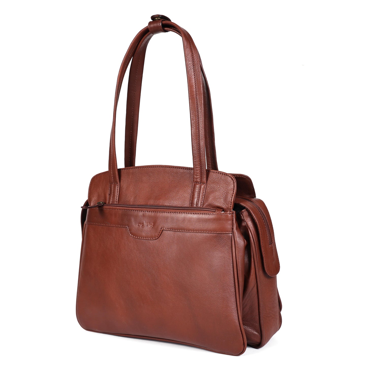 Elegant NDM Soft Leather Tote Bag – Luxurious, Spacious, and Versatile. Art:-BG-1609 Pack of 25
