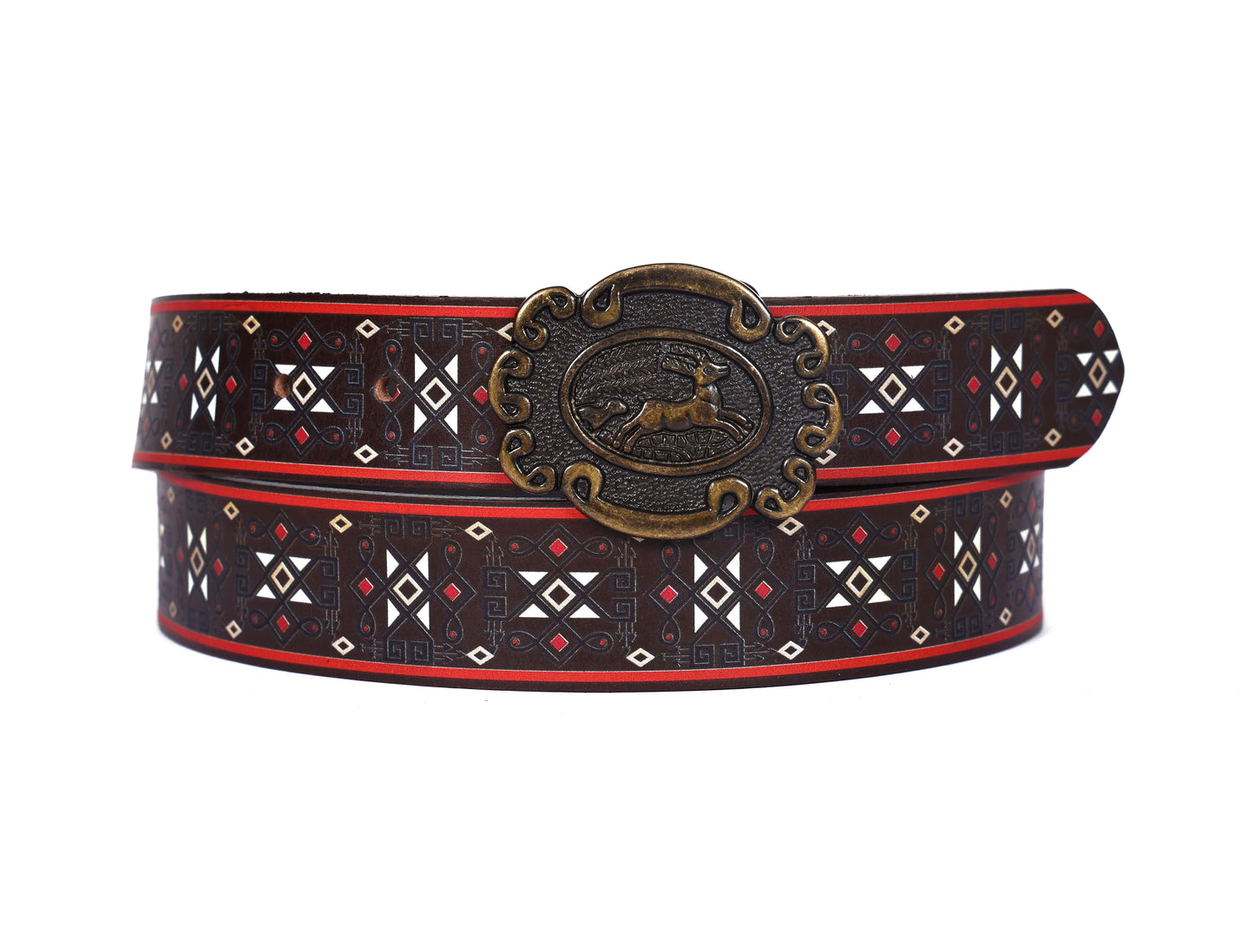 "Customized Chic: Elevate Your Look with Leather Printing Belts" Art: LB-818 Pack of 50