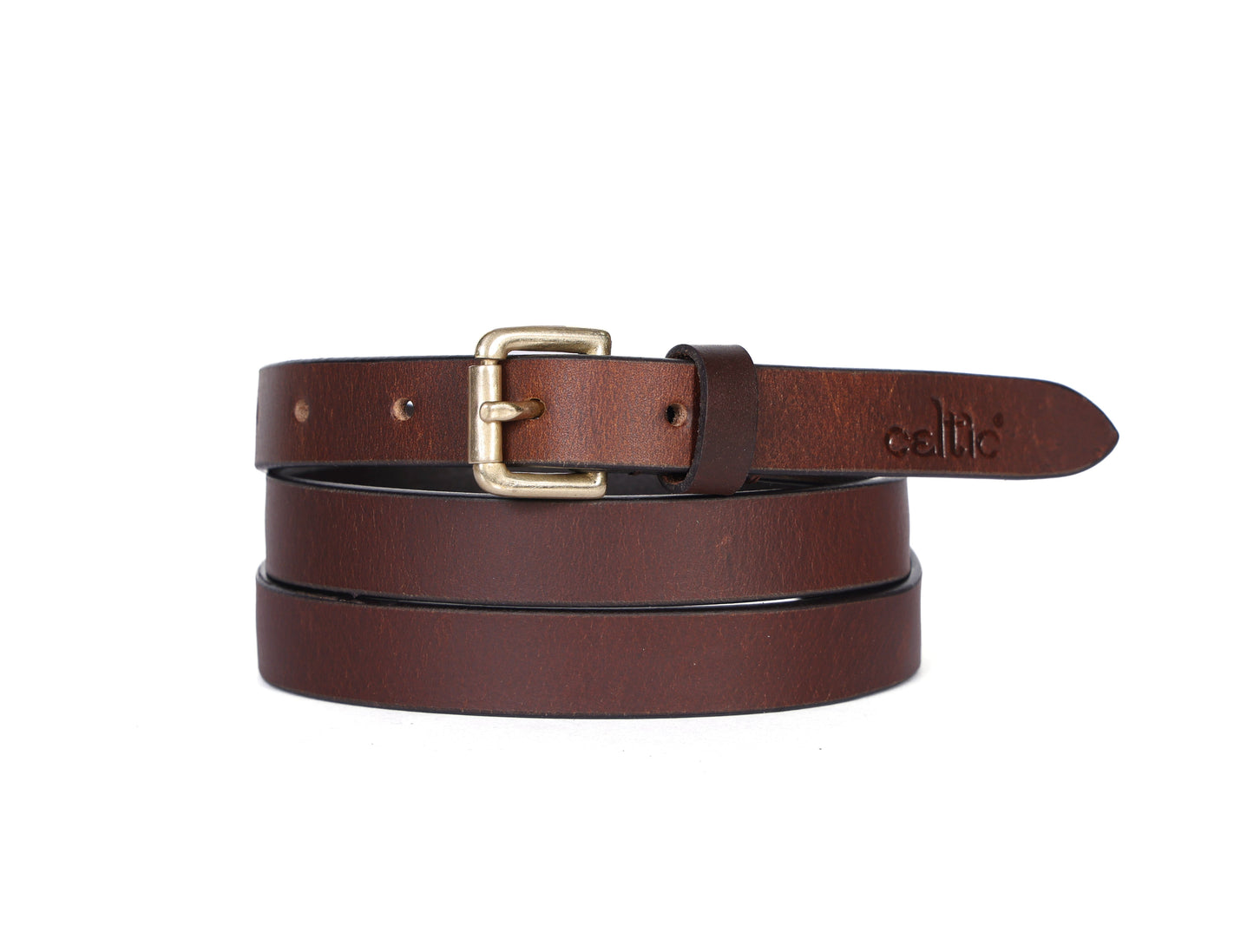 Premium Brown Leather Belts for Women, Art: LB-824 Pack of 50