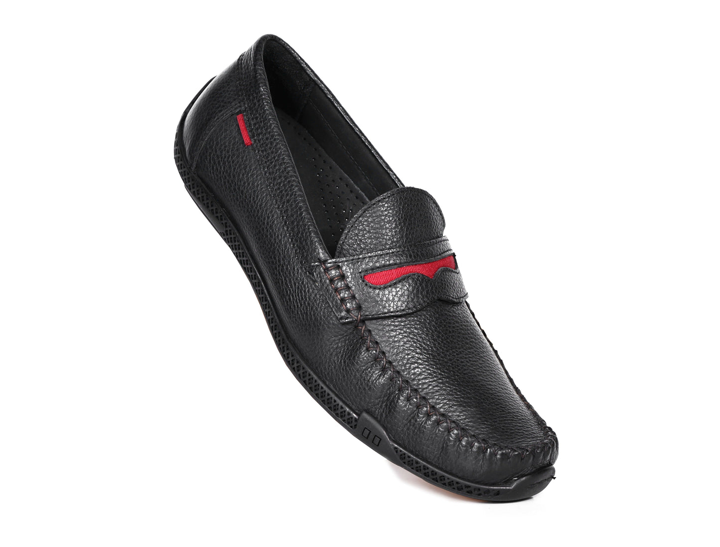 "Classic Comfort: Black Casual Leather Shoes" Art: LS-1103 Pack of 25