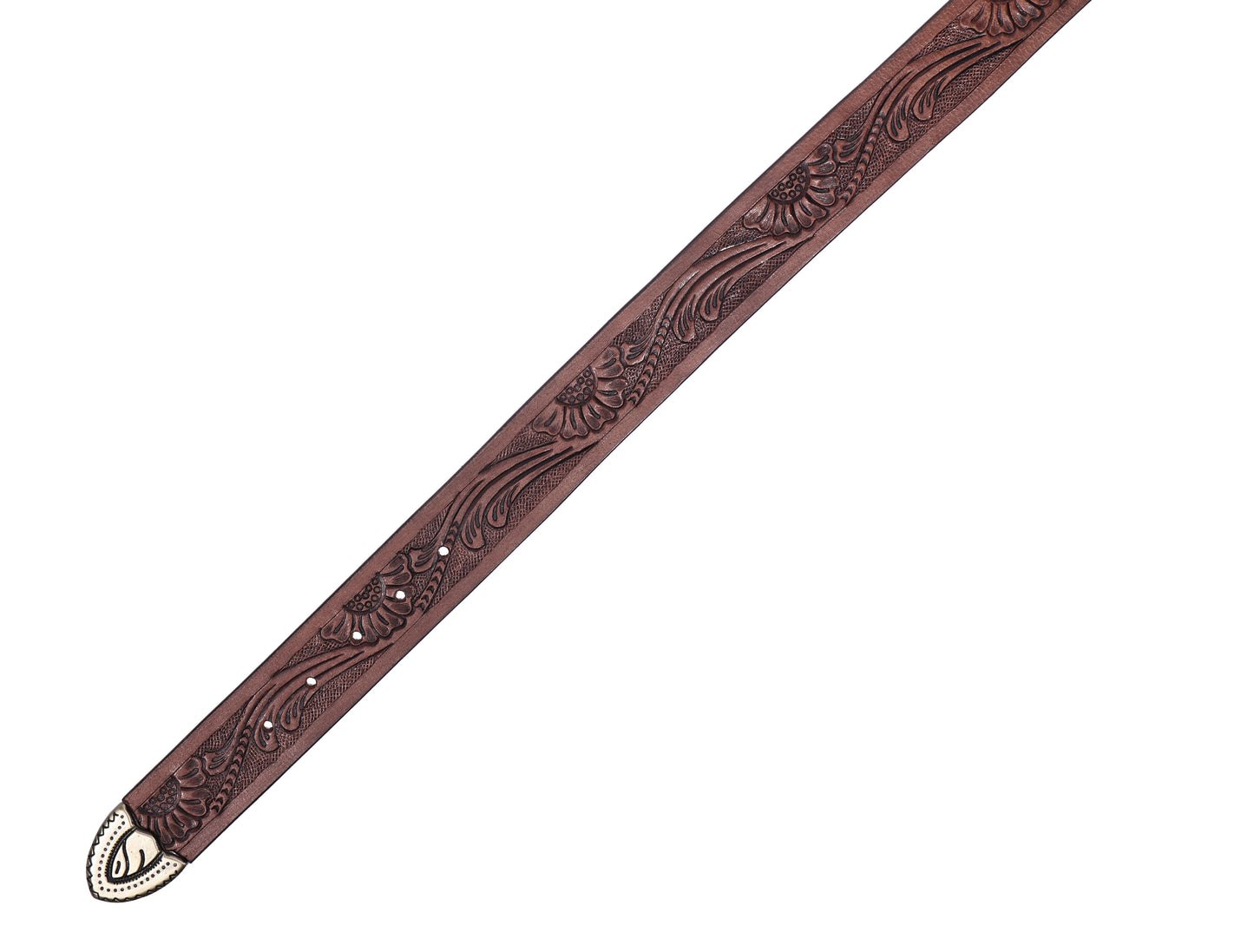 "Crafted Mastery: Hand-Carved Leather Belts for Timeless Style" Art: LB-813 Pack of 50