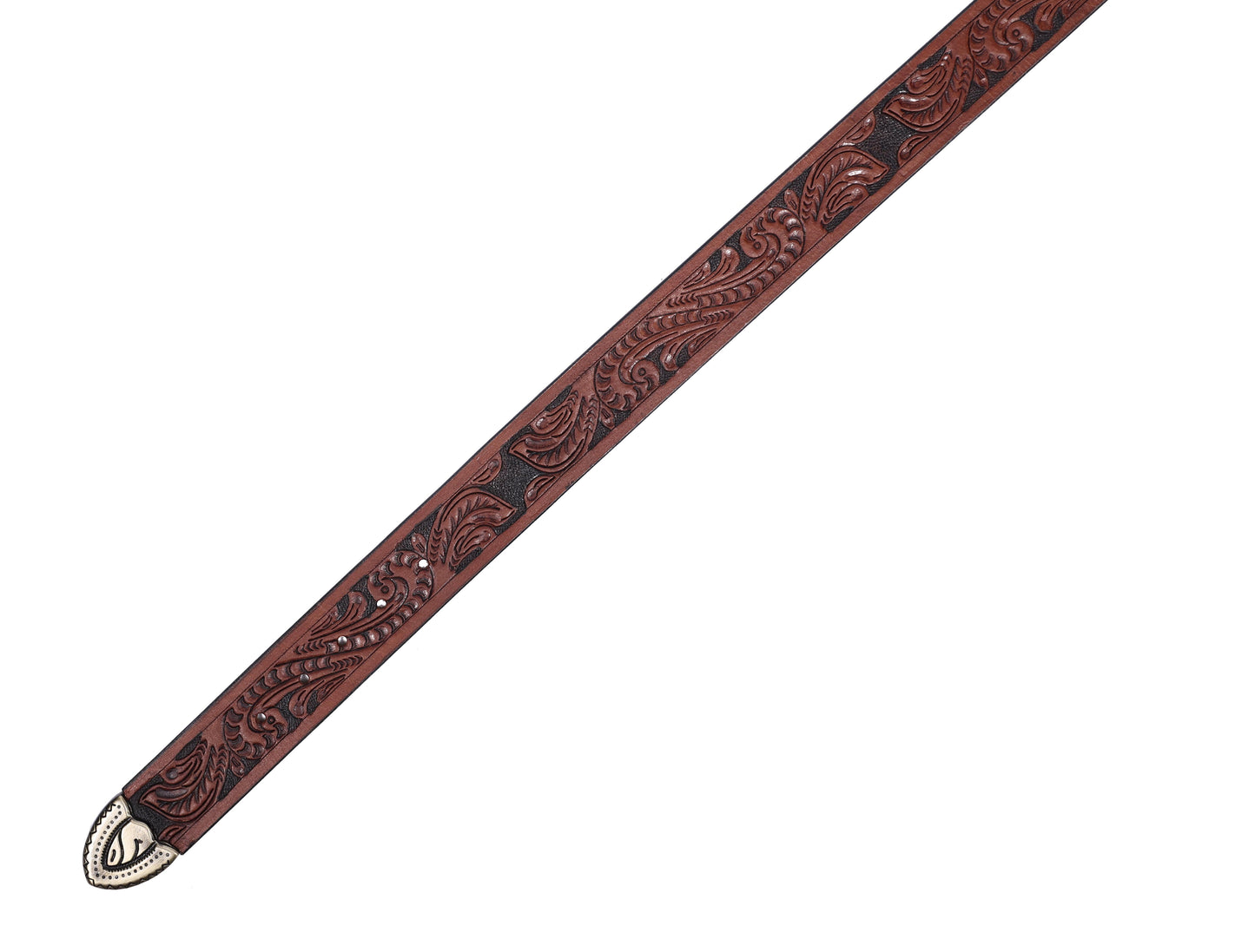 "Artisanal Mastery: Hand-Carved Leather Belts for Timeless Style" Art: LB-811 Pack of 50