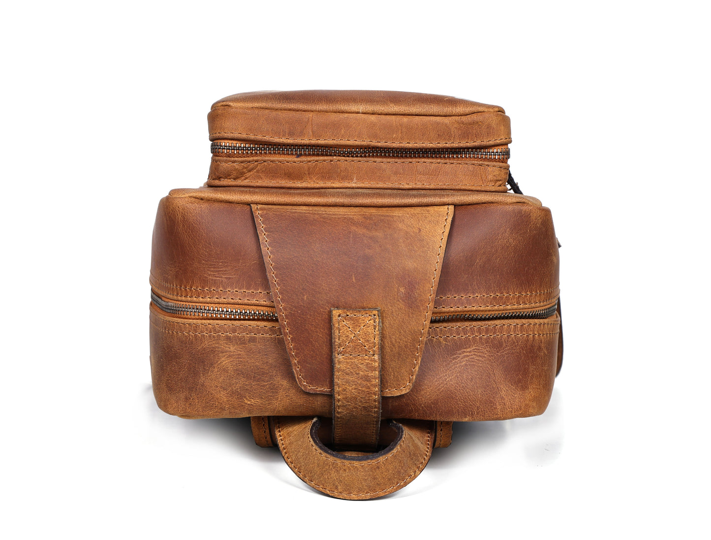 Premium Brown Leather Crossbody Bag, Art: BG-1616 Pack of 25