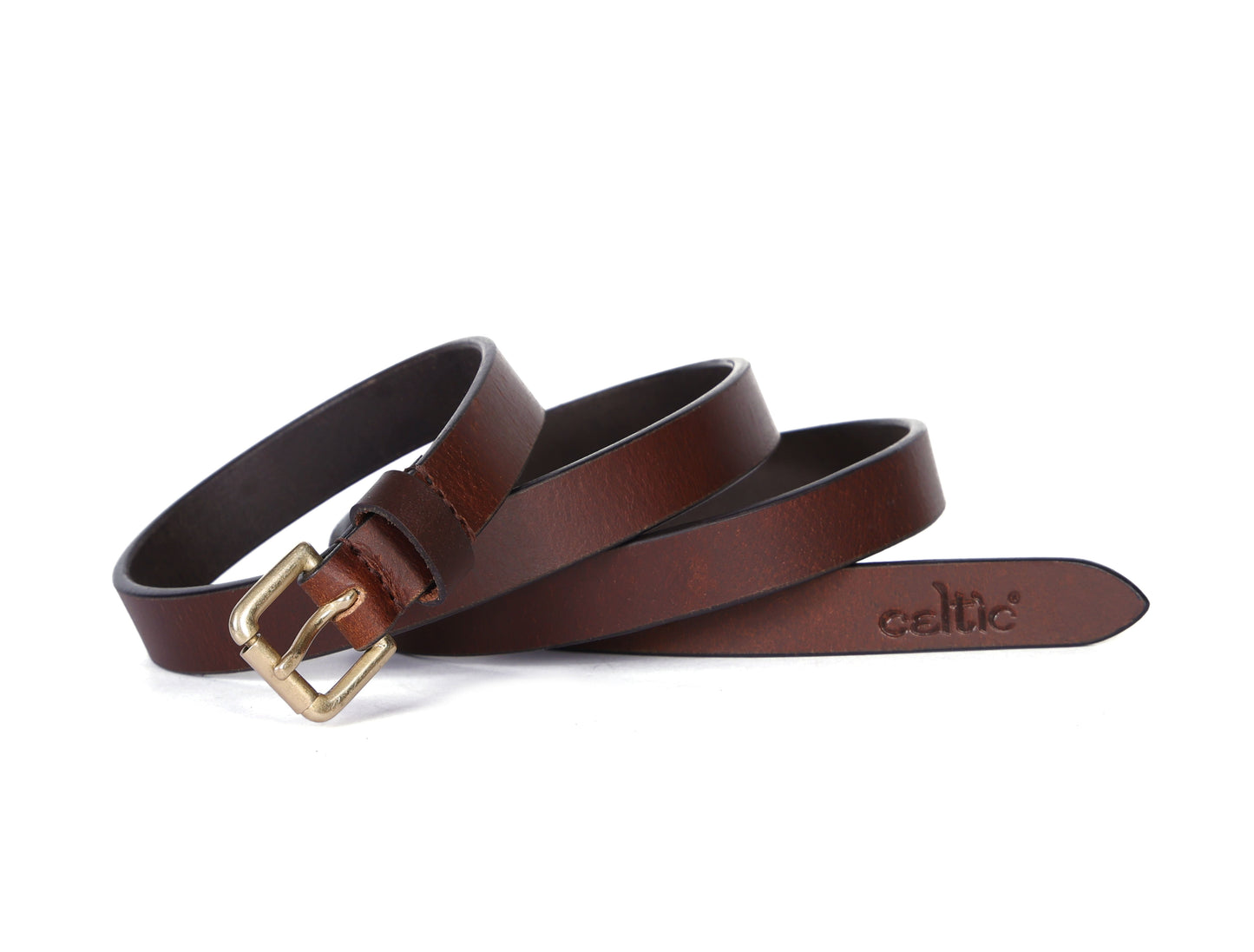 Premium Brown Leather Belts for Women, Art: LB-824 Pack of 50