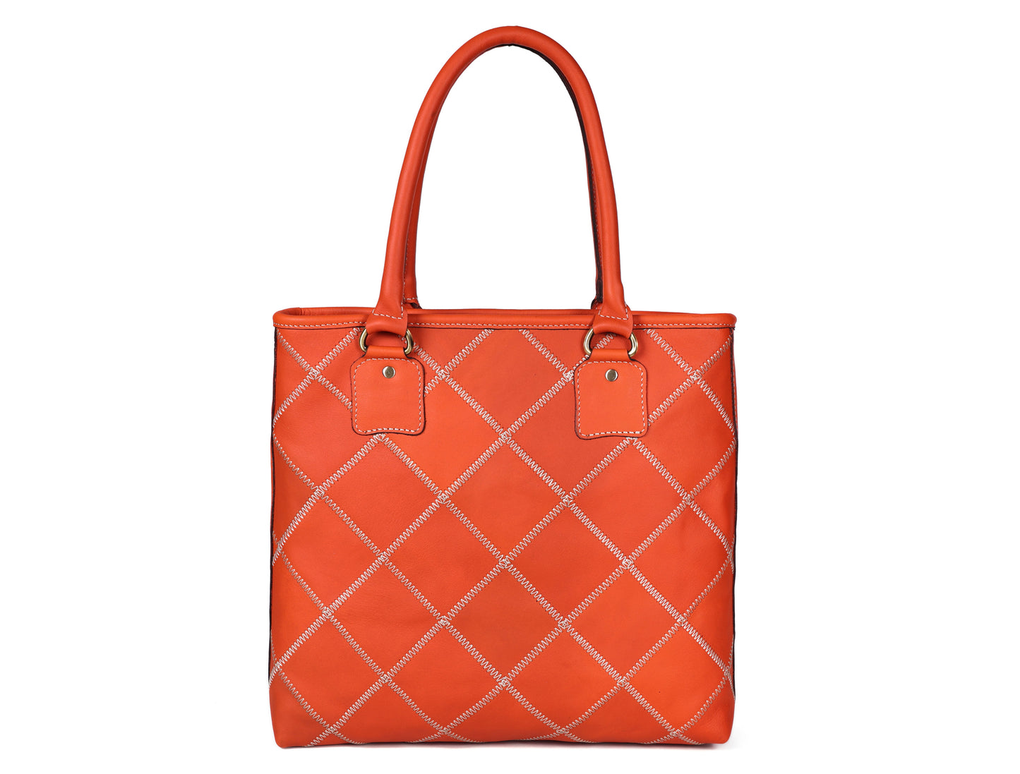 "Chic Comfort in Orange: Elevate Your Style with Our Durable and Spacious Tote Bag" Art: BG-1558-Z Pack of 25