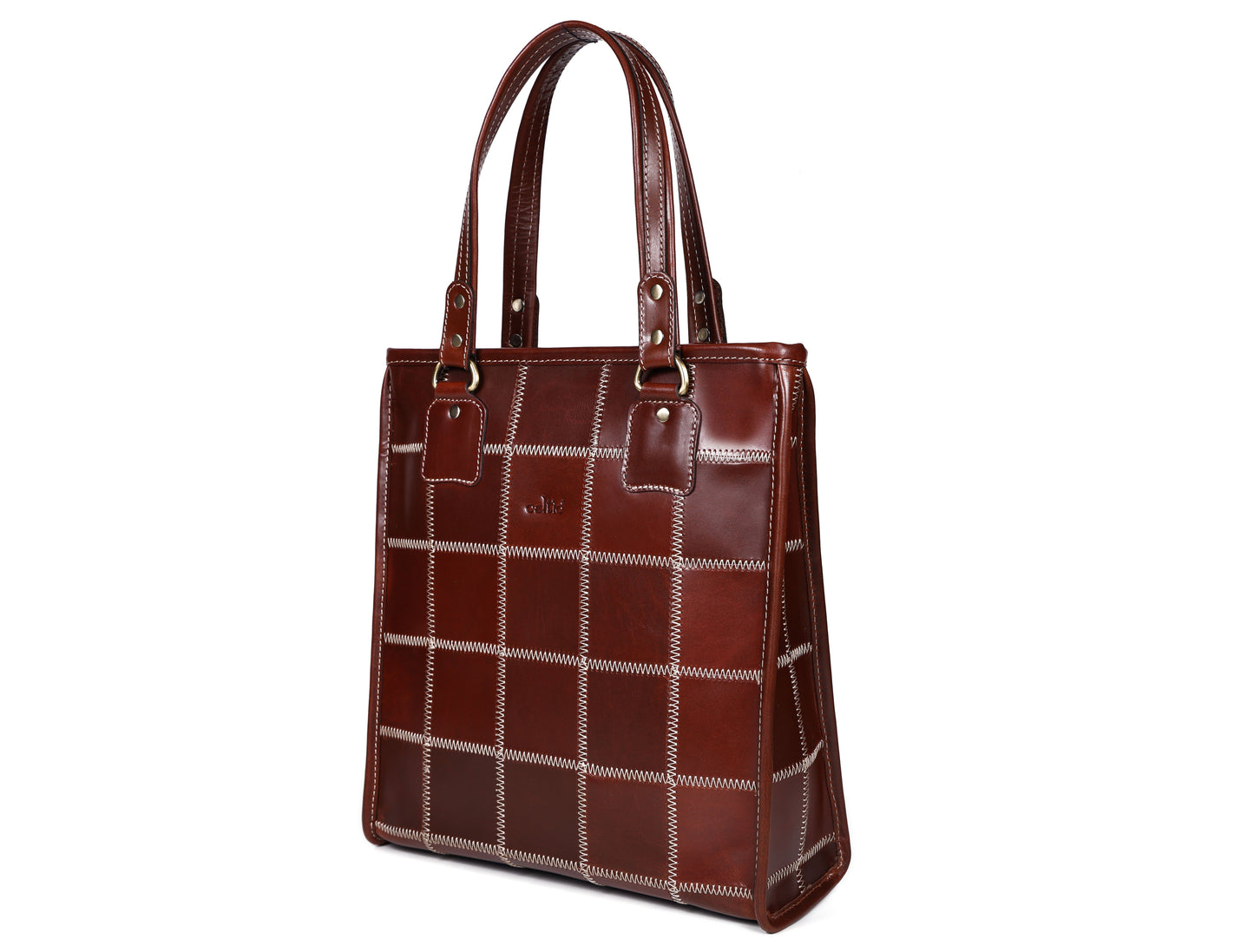 "Earthy Elegance: Elevate Your Style with Our Versatile Brown Tote Bag" Art: BG-1529-Z Pack of 25