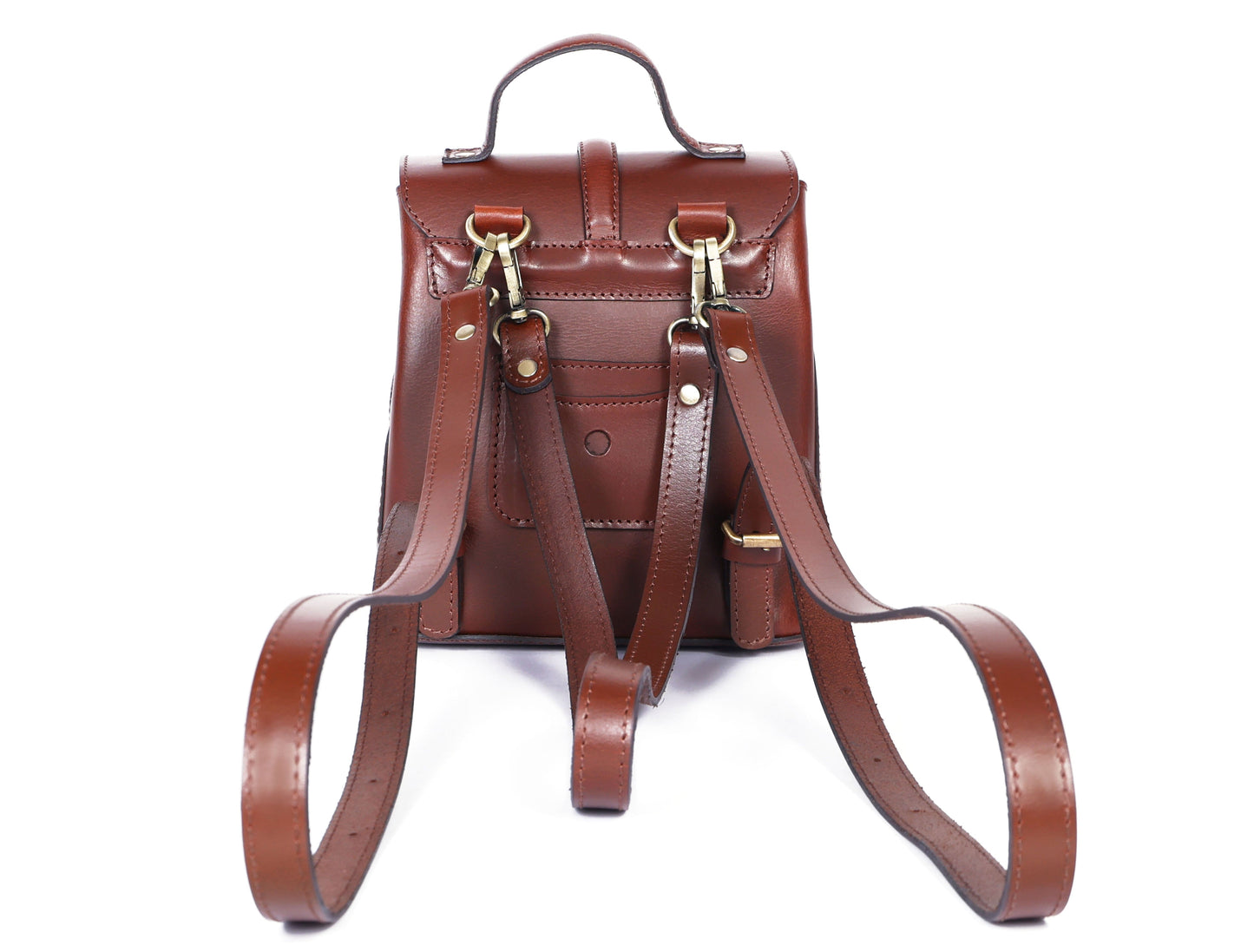 Chic Brown Small Backpack: Elevate Your Style with Fashion and Functionality. Art: BG-1579 Pack of 25