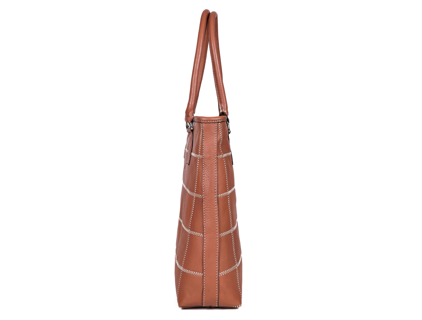 "Effortless Elegance: Elevate Your Style with Our Light Brown Tote Bag" Art: BG-1519-Z Pack of 25