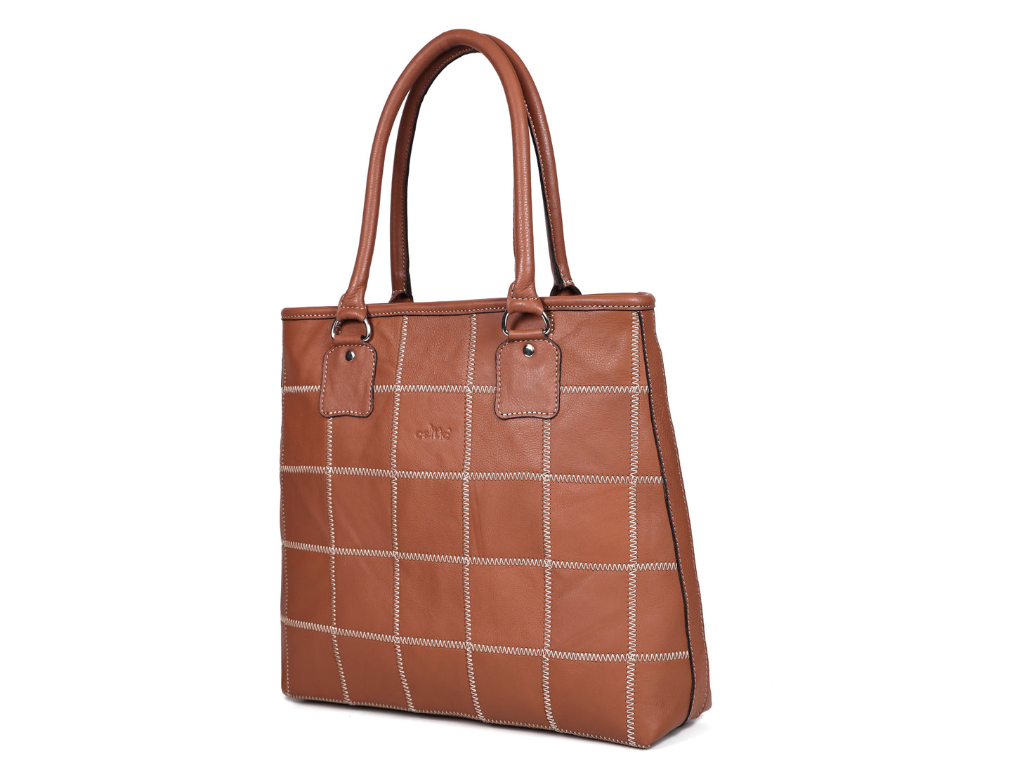 "Effortless Elegance: Elevate Your Style with Our Light Brown Tote Bag" Art: BG-1519-Z Pack of 25