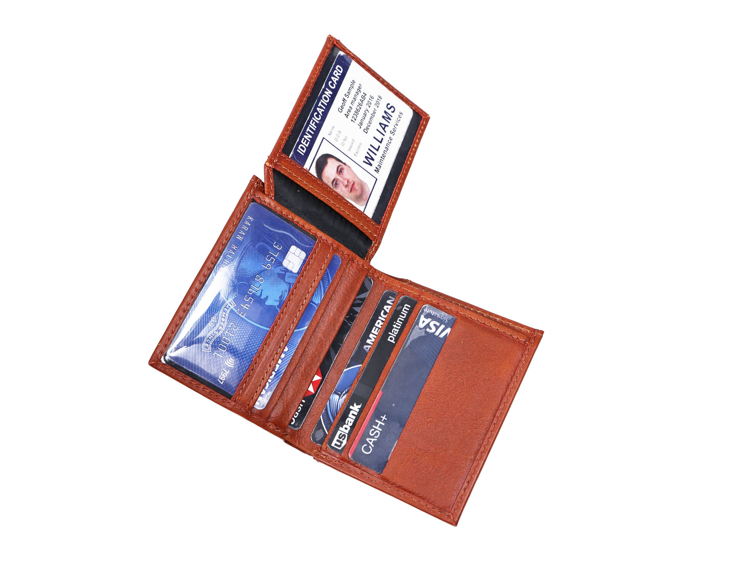 Introducing our Leather Wallet – A Timeless Classic, Art:- LA-1404 Pack of 50