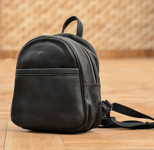 Tan NDM Leather Backpack: Elevate Your Style with Timeless Elegance. Art: BG-1580 Pack of 25