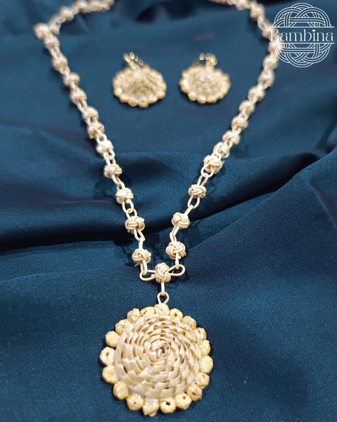 Beads mala with merigold pendant Pack of 50