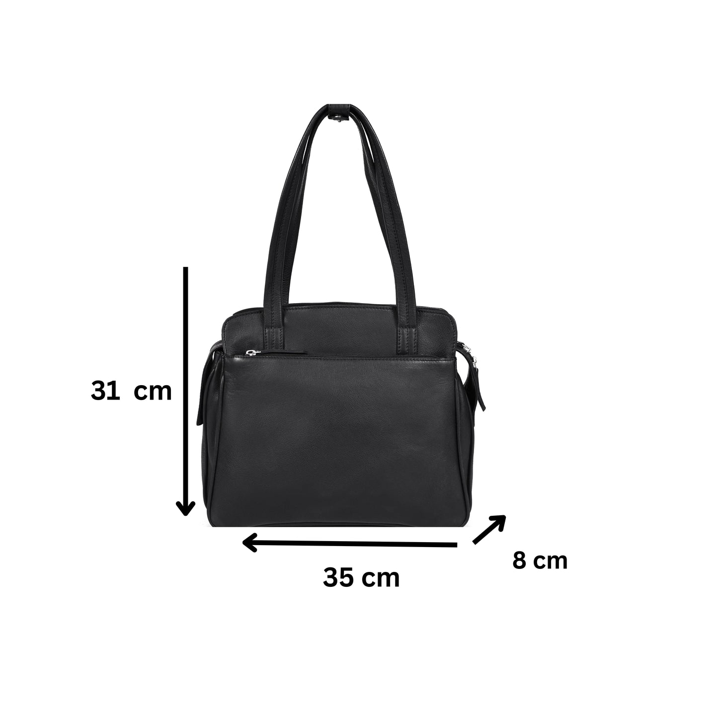 Elegant NDM Soft Leather Tote Bag – Luxurious, Spacious, and Versatile. Art:-BG-1609 Pack of 25