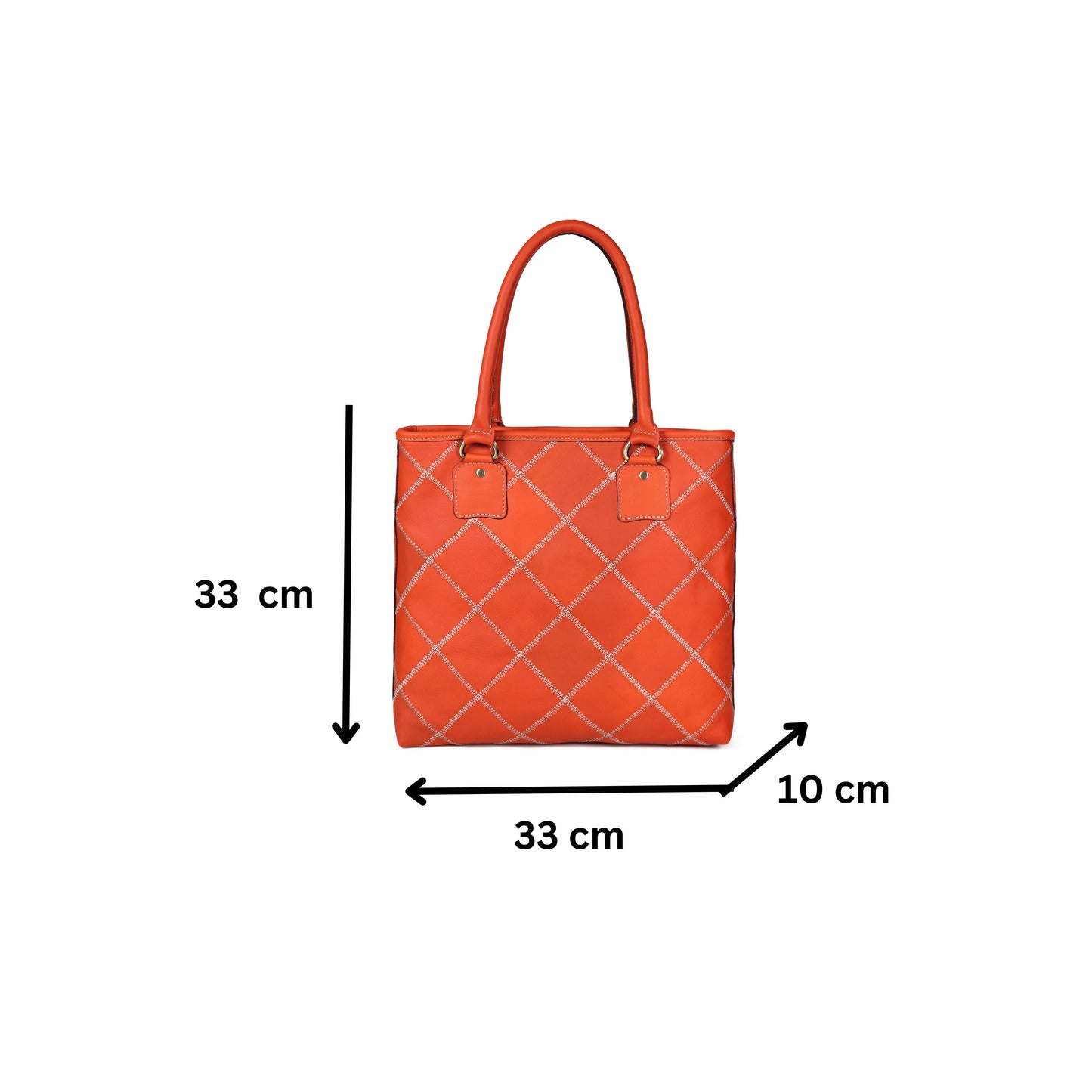 "Chic Comfort in Orange: Elevate Your Style with Our Durable and Spacious Tote Bag" Art: BG-1558-Z Pack of 25