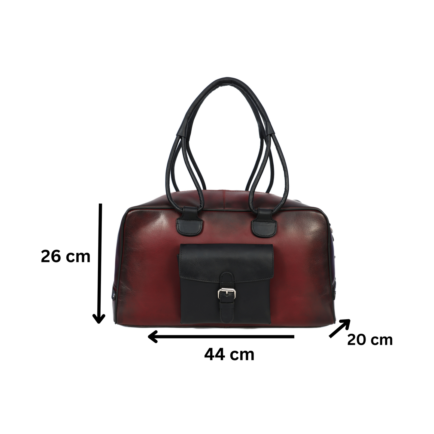 Premium Leather Stylish Duffle Bag – Elegant, Durable & Spacious Travel Companion, BG-1714 Pack of 25