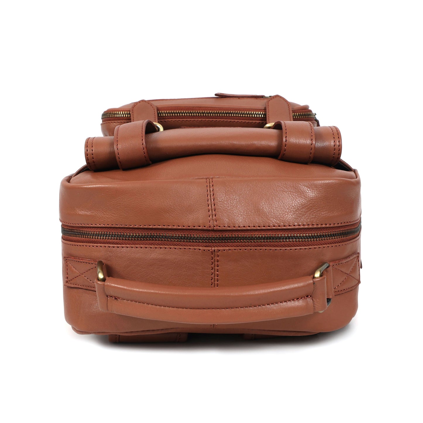 Compact & Stylish Leather Unisex Small Backpack – Perfect for Everyday Use. Art: BG-1610-S Pack of 25