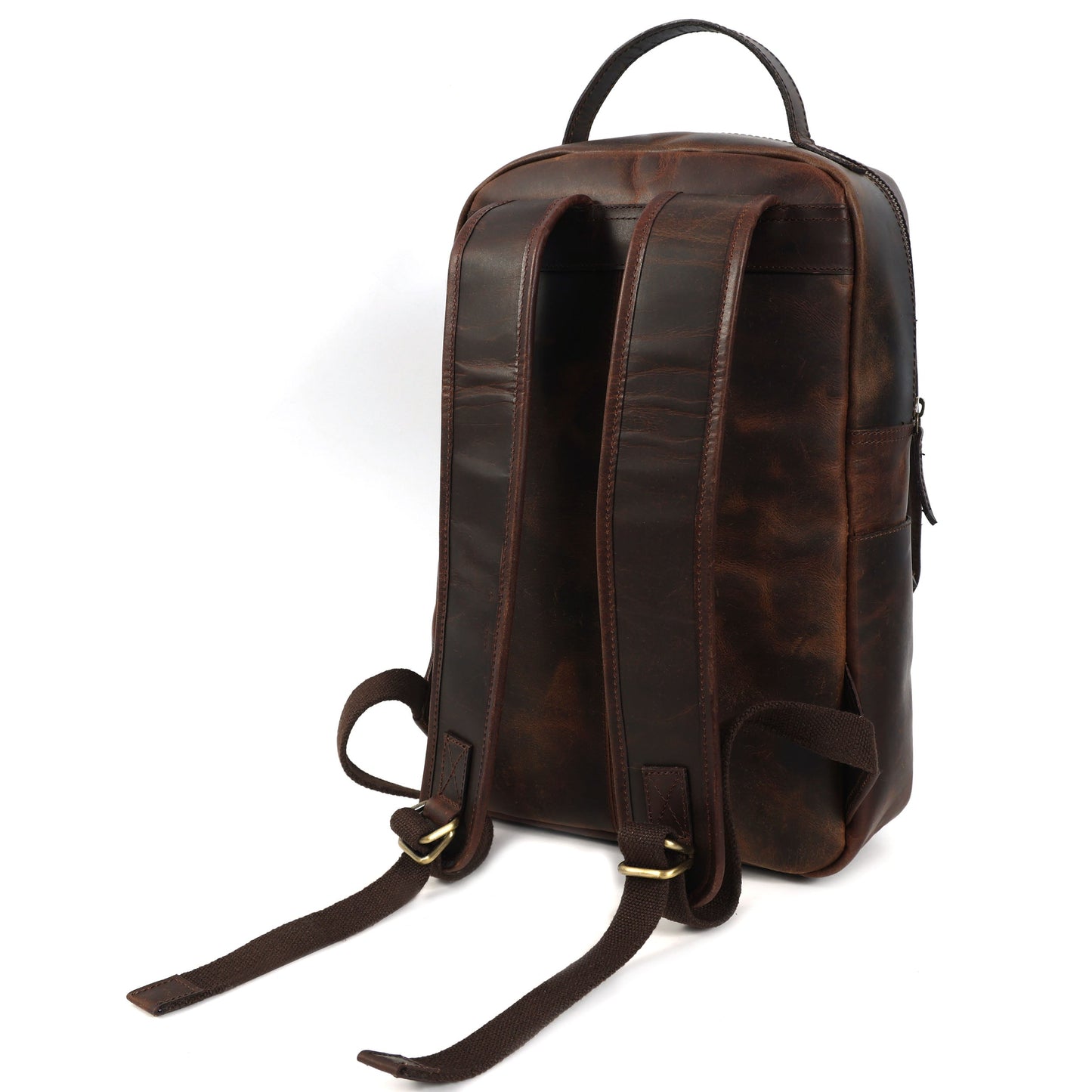 Elevate Your Style – Men's Full-Grain Leather Professional Backpack | Premium & Timeless, Art:- BG-1612 Pack of 25
