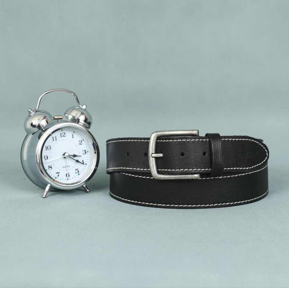 Stylish Girls' Leather Belt with Stitching – Trendy Kids' Accessory, ART:-LB-830 Pack of 50