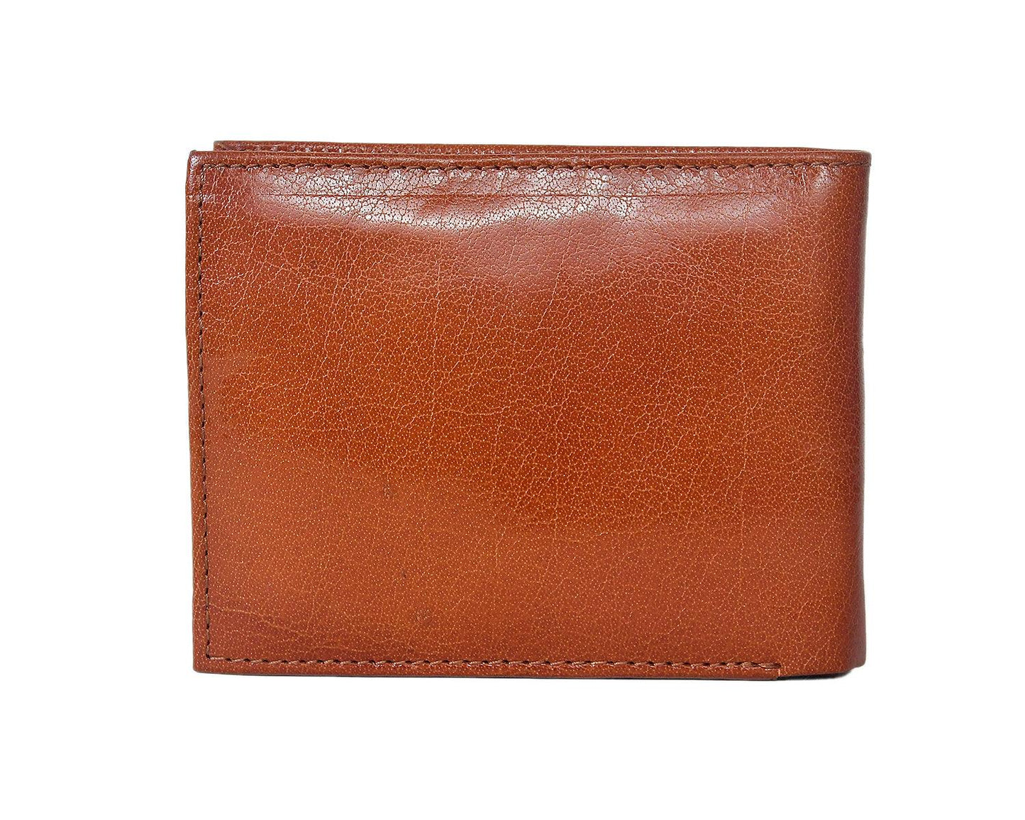 Brown Color Pure Leather Wallet For Men, Art:- LA-1386 Pack of 50