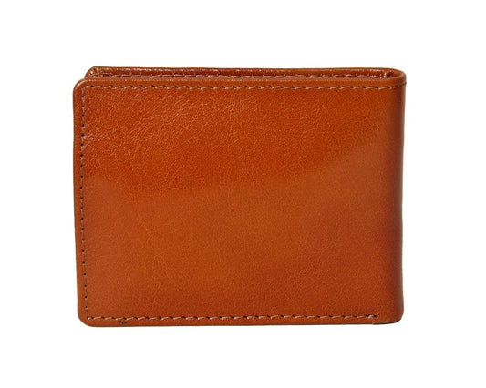 Tan Color Pure Leather Wallet For Men, Art:- LA-1393 Pack of 50