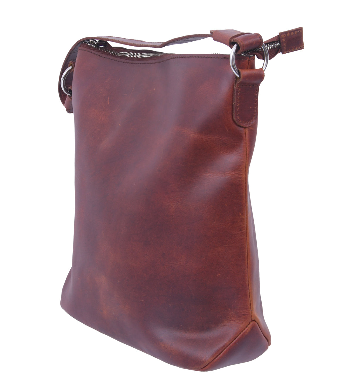 Brown Leather Sling Bag: The Classic Companion. Art: BG-1275 Pack of 25