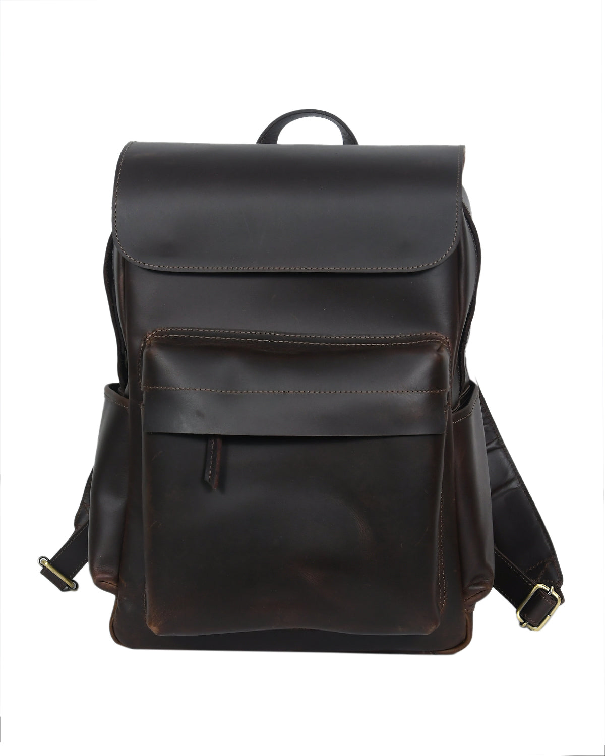 Timeless Elegance: Brown Leather Backpack - Your Perfect Companion. Art: BG-1392 Pack of 25
