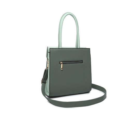 Premium Synthetic Green Bag - Eco-Friendly, Durable & Stylish | Ideal for Daily Use,ART:-DK-2007 Pack of 25