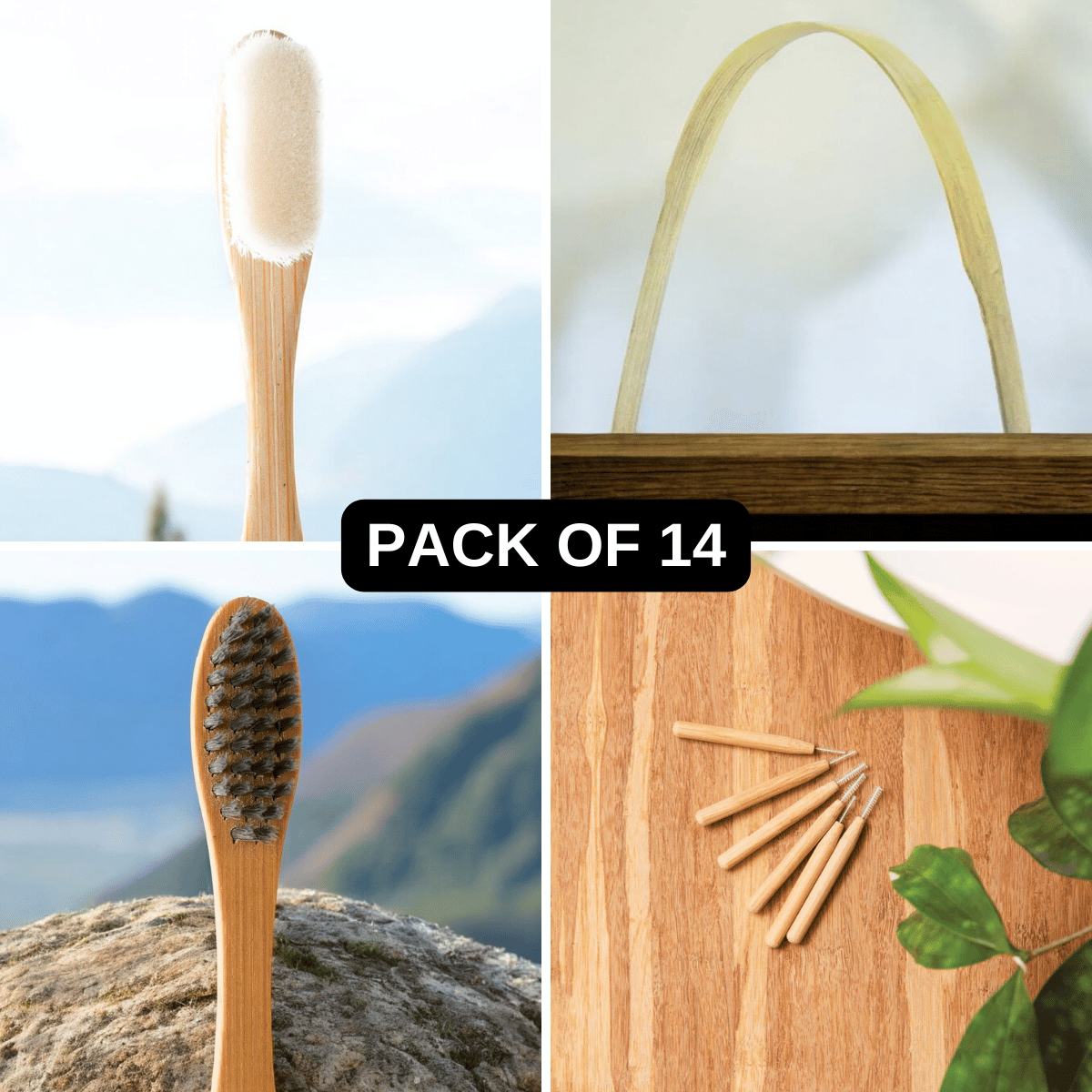 Eco-Friendly Oral Care Bundle (Pack of 14)