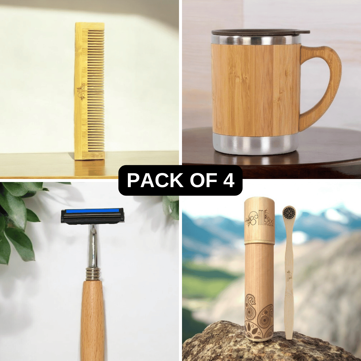 Green Daily Care Collection (Pack of 4)