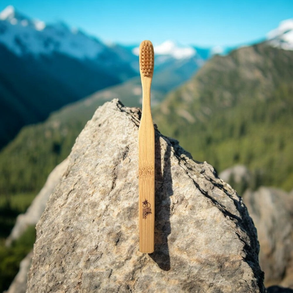 Bamboo Toothbrush Natural Kids (Pack of 2)