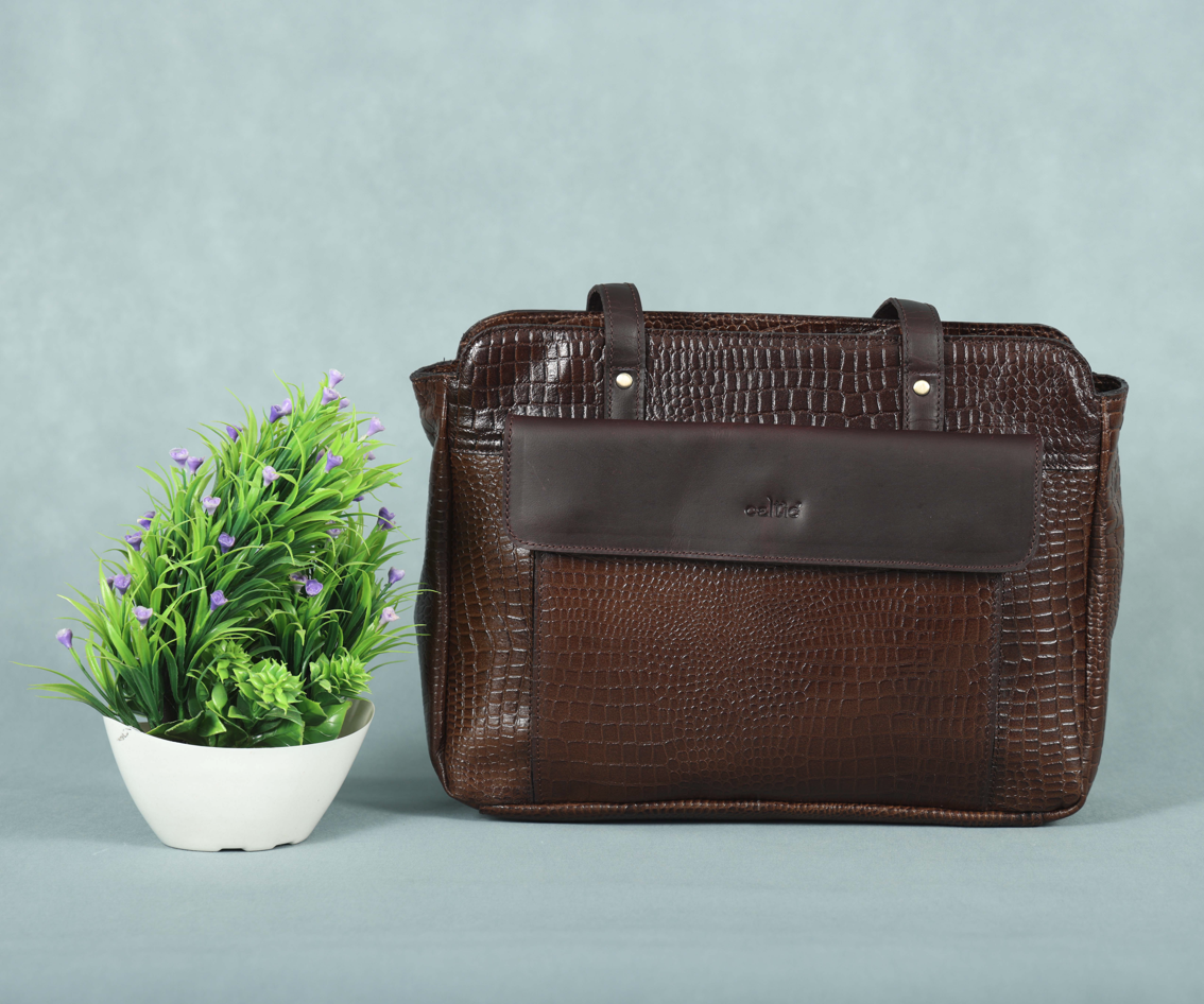 Extra Spacious Stylish Leather Shoulder Bags – Perfect for Every Occasion, ART:-BG-1607 Pack of 25