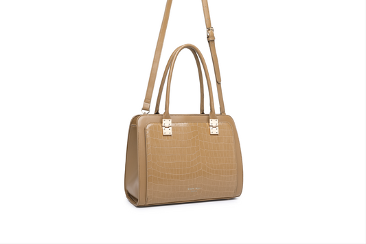 Fashionable Synthetic Nude Bag – Chic, Modern & Versatile Handbag, ART:_DK-2012 Pack of 25