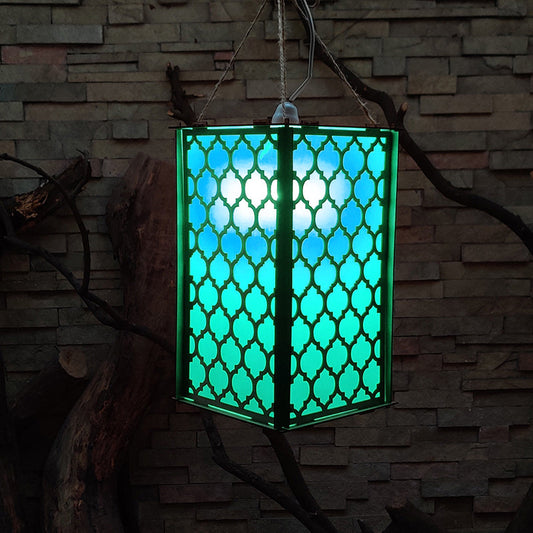 DIY ECOFRIENDLY MDF KANDIL - MOROCCAN - Pune Handmade Papers