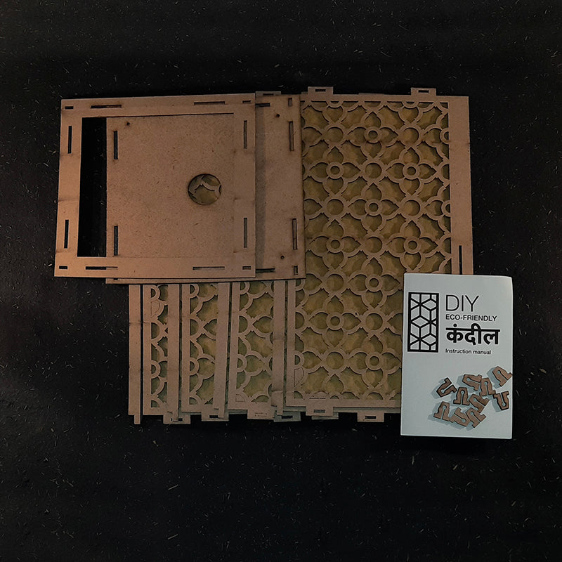 DIY ECOFRIENDLY MDF KANDIL - MOROCCAN Pack of 50