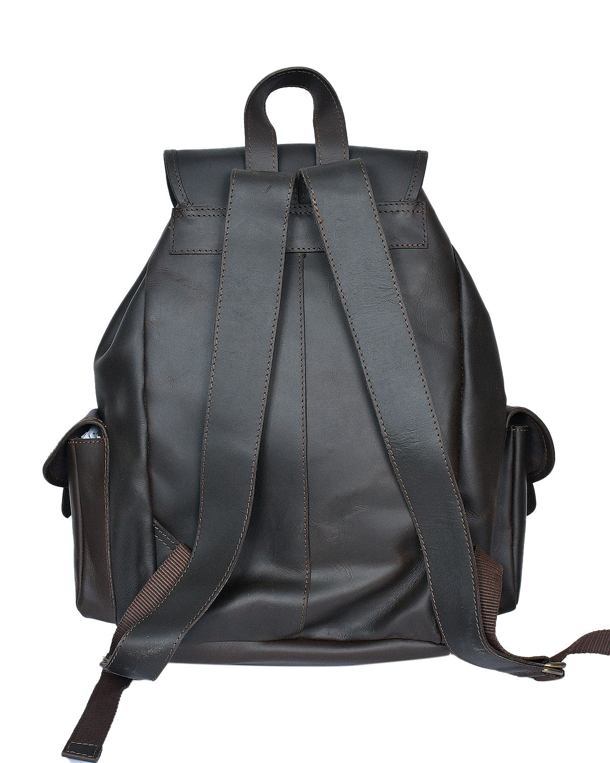 Brown Leather Backpack: Timeless Style and Versatility, Art: BG-1538 Pack of 25