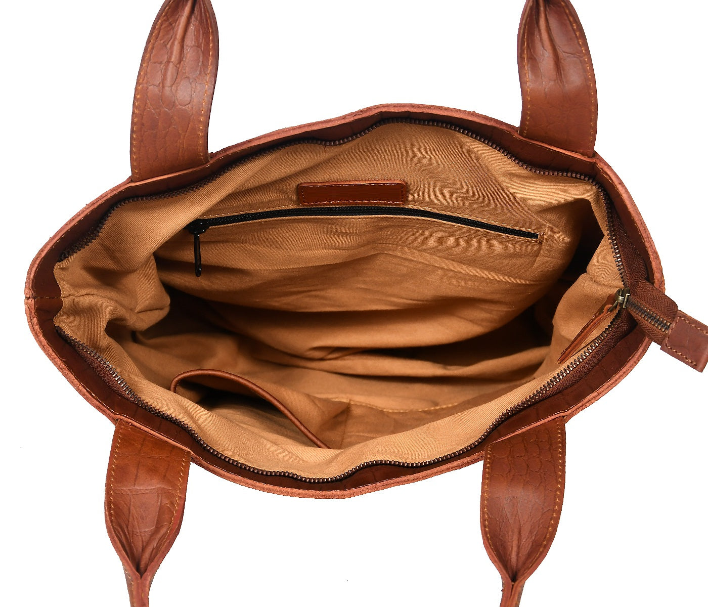 New celtic premium Elegance in Leather Tote Bag with Leather Accents. Art: BG-1387 Pack of 25